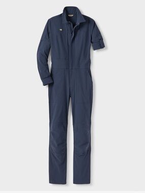 NWT Duluth Trading Women’s Navy Coveralls Utility Jumpsuit Size 10 Workwear